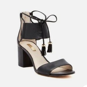Louise et Cie block heel ankle cuff “Keegan Sandal”